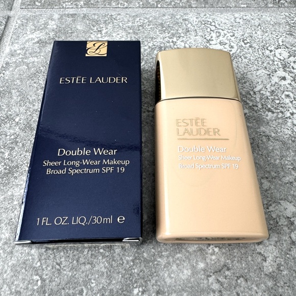 ESTÉE LAUDER Double Wear Sheer Long-Wear Foundation SPF19 1oz NWT - Picture 2 of 12